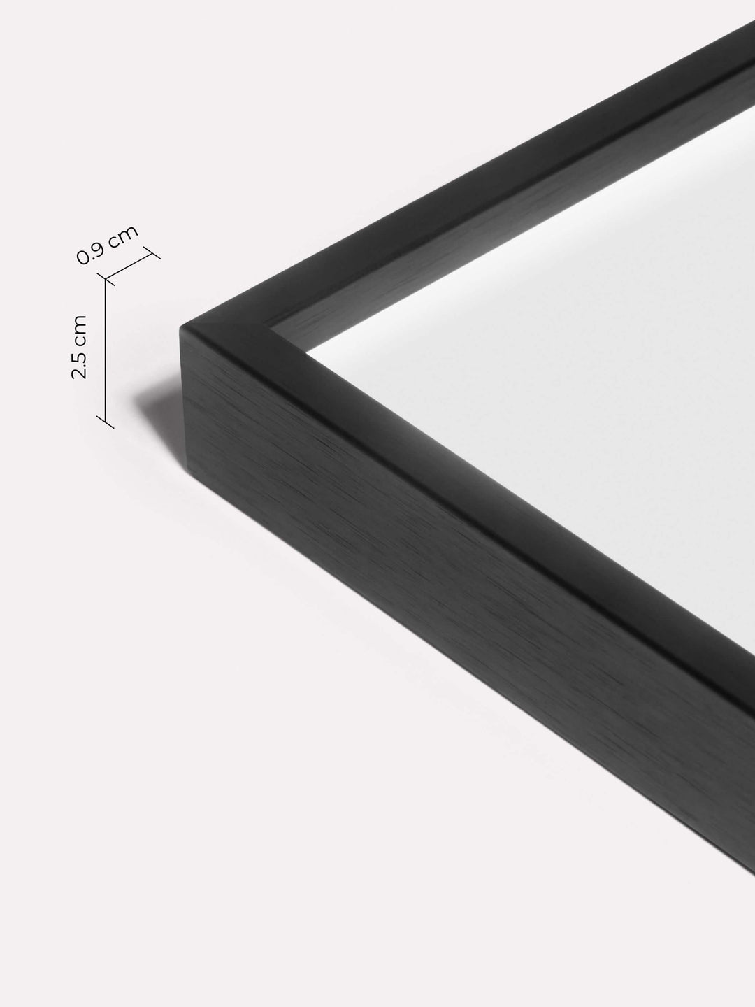Thin Frame, Black, 13x18 cm - Close-up view
