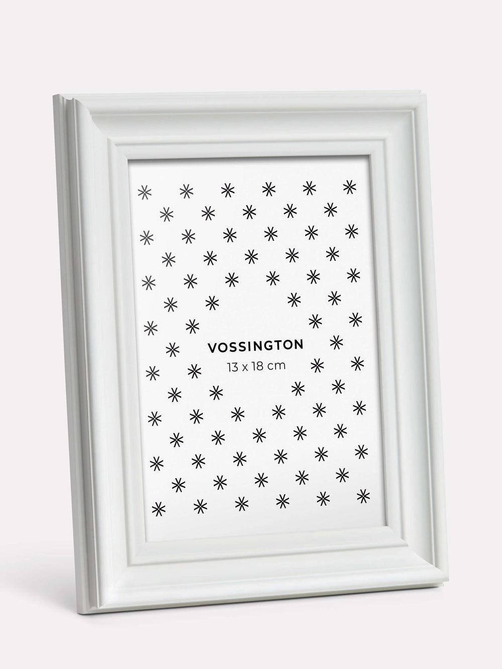 Decorative Frame, White, 13x18 cm - Side view