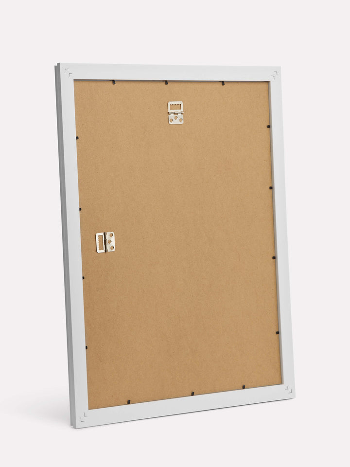 Decorative Frame, White, 40x50 cm - Back view