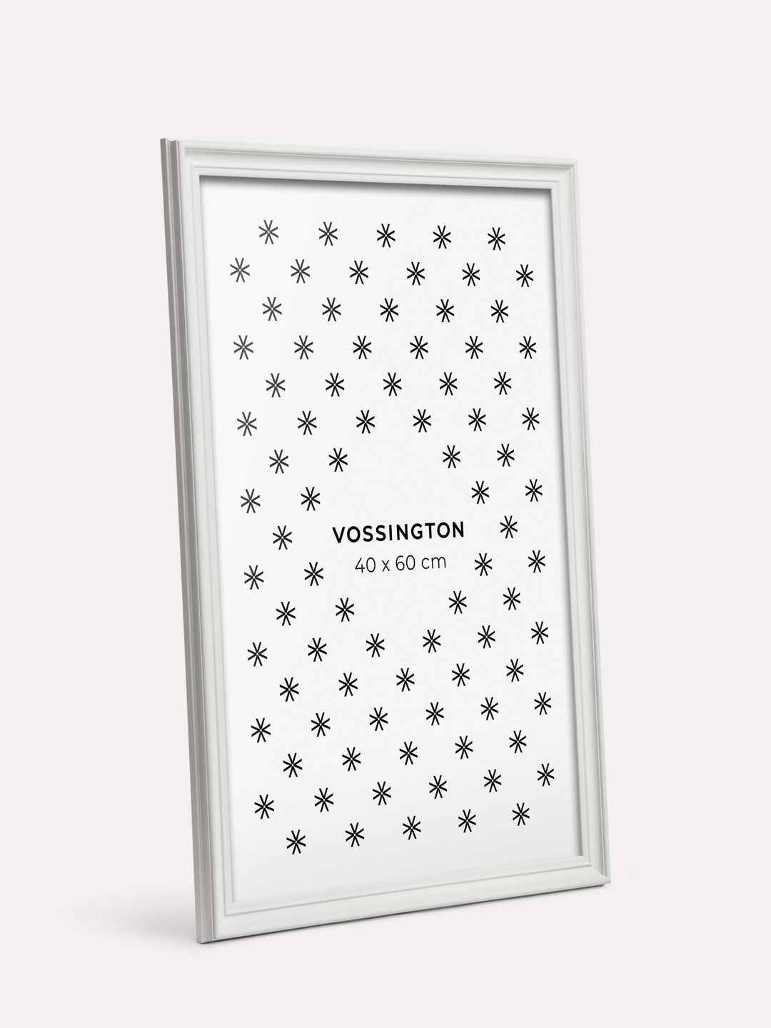 Decorative Frame, White, 40x60 cm - Side view
